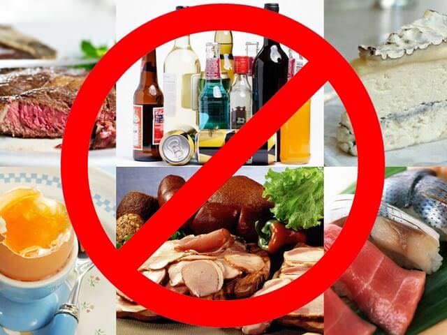 Запрещено употреблять жирную пищу перед диагностикой